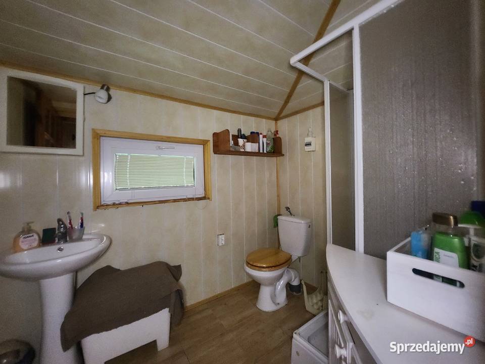 Działka z domem 100 m linii brzegowej Popów-Kolonia