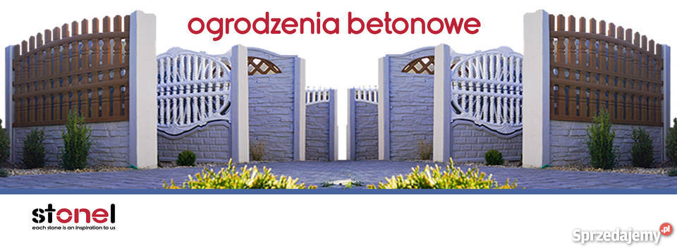 Ogrodzenia betonowe podlaskie Łomża