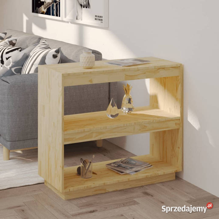 Regał na książki 80x35x71 lite drewno sosnowe Warszawa sprzedam