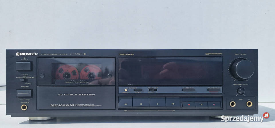 Magnetofon Pioneer CTS310 Stereo Cassette Deck Międzychód