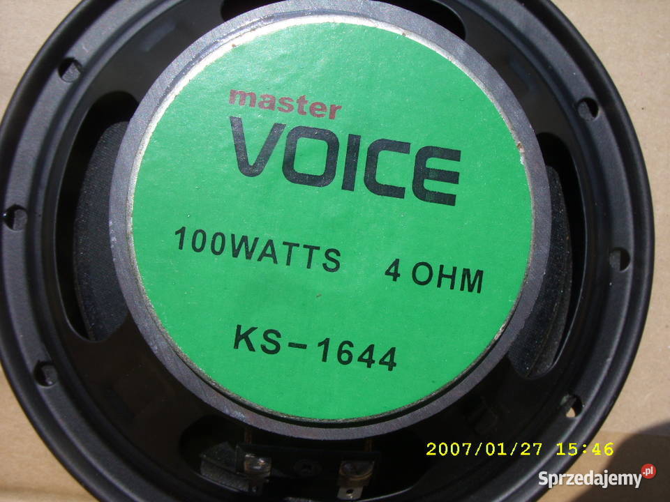 Glosnik nieuzywanyMASTER VOICE2 20ZL dolnośląskie Wołów