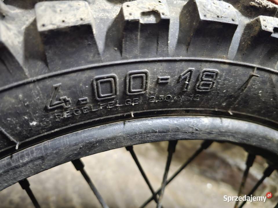 Honda XR 600 koło tylne tył tylnie XR600 18 Pozostałe dolnośląskie Jelenia Góra