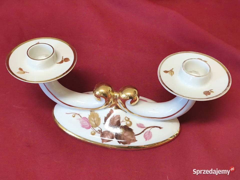 świecznik porcelana Alka Chorzew sprzedam