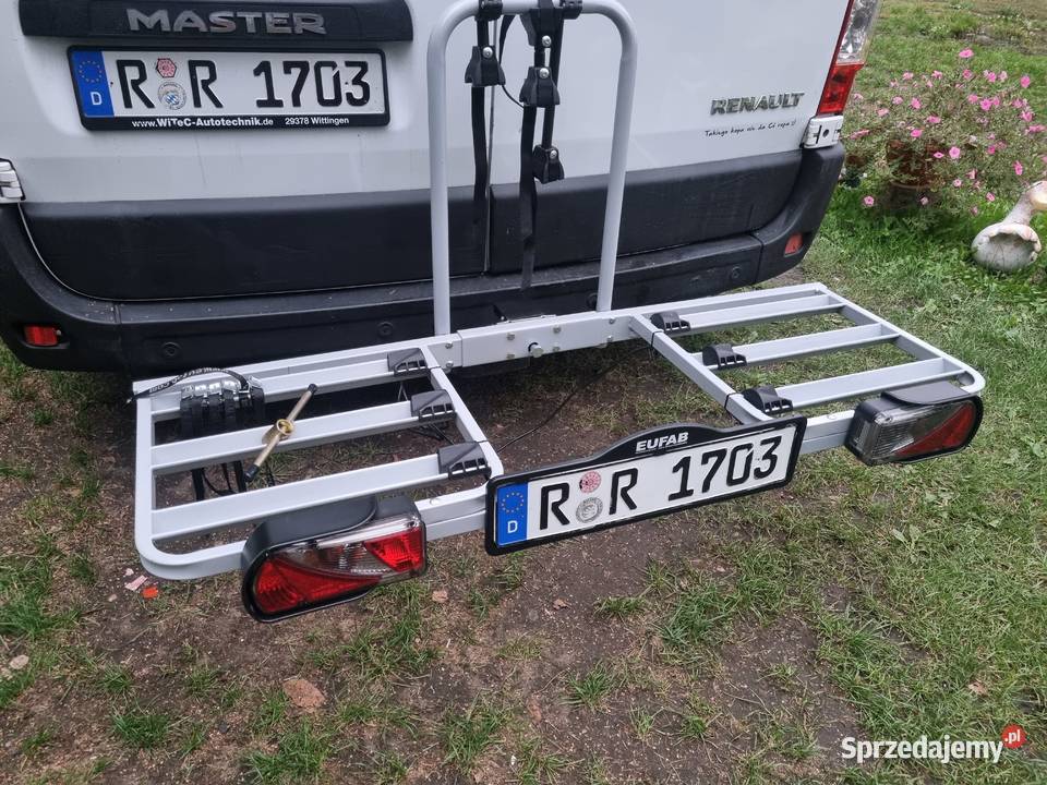Bagażnik Rowerowy EUFAB na Hak 3 Rowery Ładny dolnośląskie sprzedam