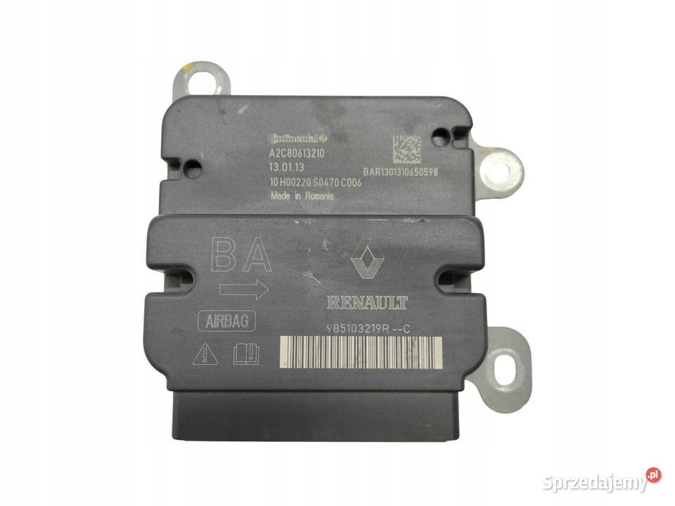 SENSOR AIRBAG 985103219R Dacia Dokker I 2012