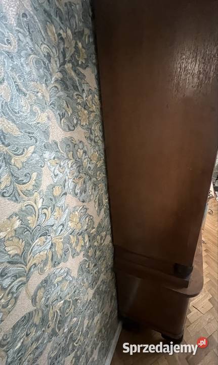 Zestaw mebli witryna i kredens z lat 20 antyki Antyki, Sztuka, Kolekcje