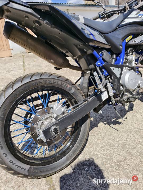 Supermoto Yamaha WR125X 2016rNiski przebieg 18 Maszewo