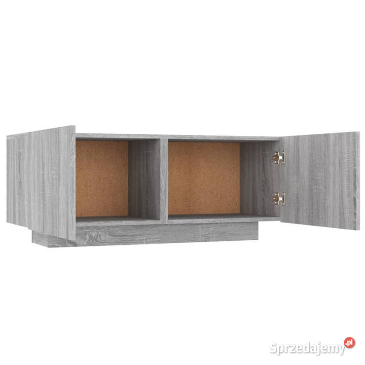 Szafka pod telewizor szary dąb sonoma 100x35x40