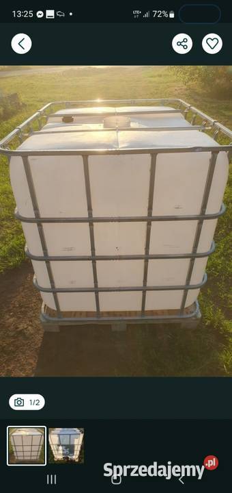 Zbiornik 1000l mauzer mazowieckie Pułtusk