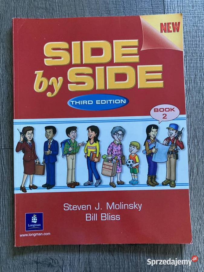 Komplet książek Side by Side angielski english Nisko