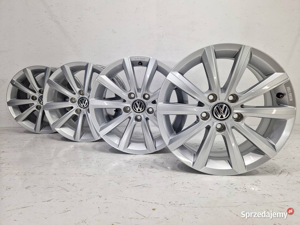 4x Felgu aluminiowe Volkswagen OE 65 x 16 5x112 Janczewo