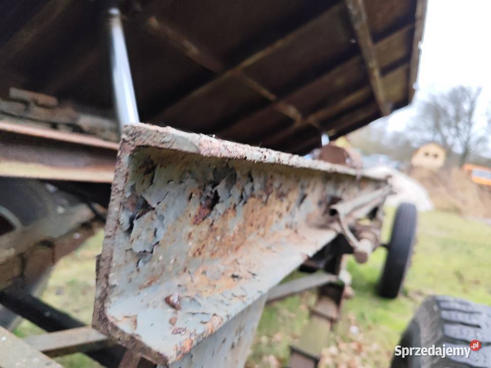 Przyczepa wywrotka thk 5 nieuszkodzony Krosno Odrzańskie sprzedam