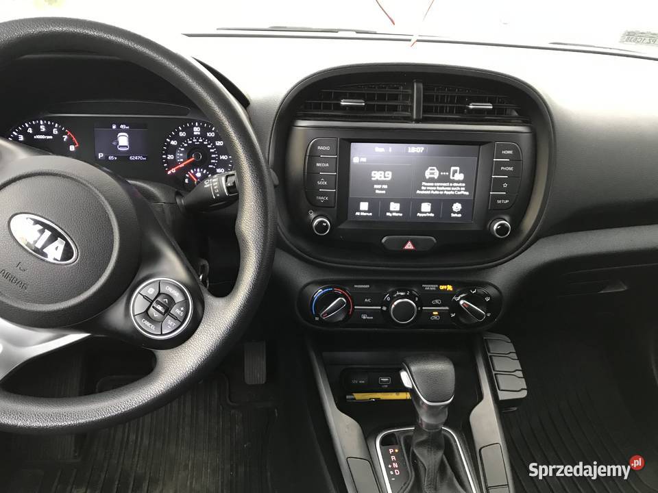 Kia Soul III model 2020r zarejestrowana opłacona nieuszkodzony wielkopolskie Pobiedziska