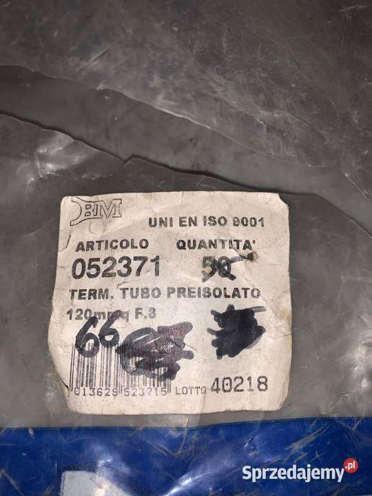Końcówka oczkowa miedziana izolowana 120mm2 M8 Warszawa sprzedam