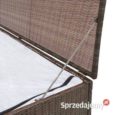 vidaXL Skrzynia ogrodowa brązowa 120 x 50 x 60 Meble ogrodowe Warszawa sprzedam
