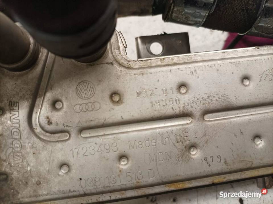 CHŁODNICA SPALIN 038131513D 19 TDI Skoda Octavia osobowe