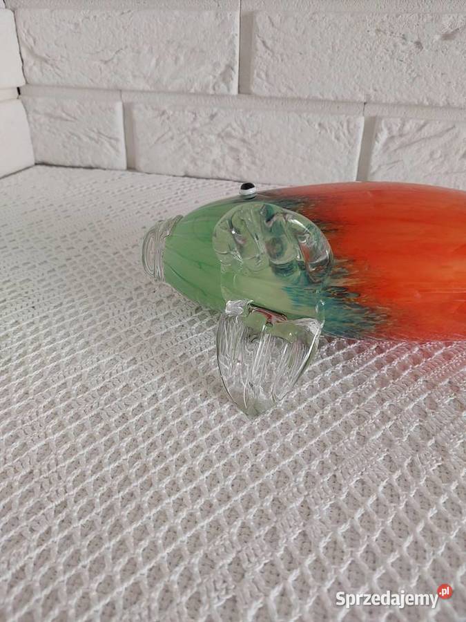Szklana masywna ryba sprzedam