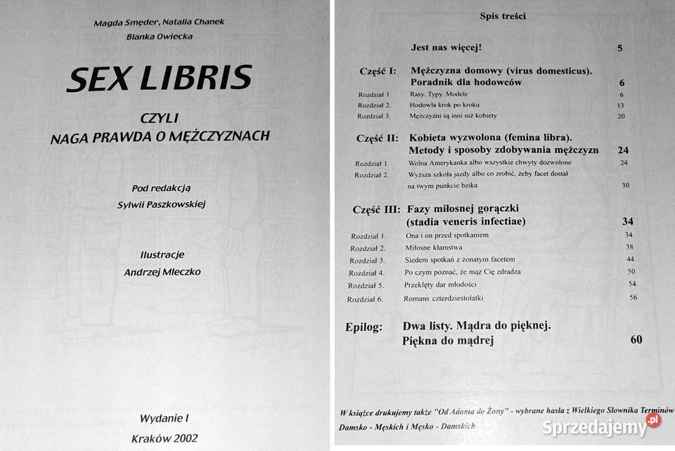 Sex libris czyli naga prawda o mężczyznach lubelskie Chełm