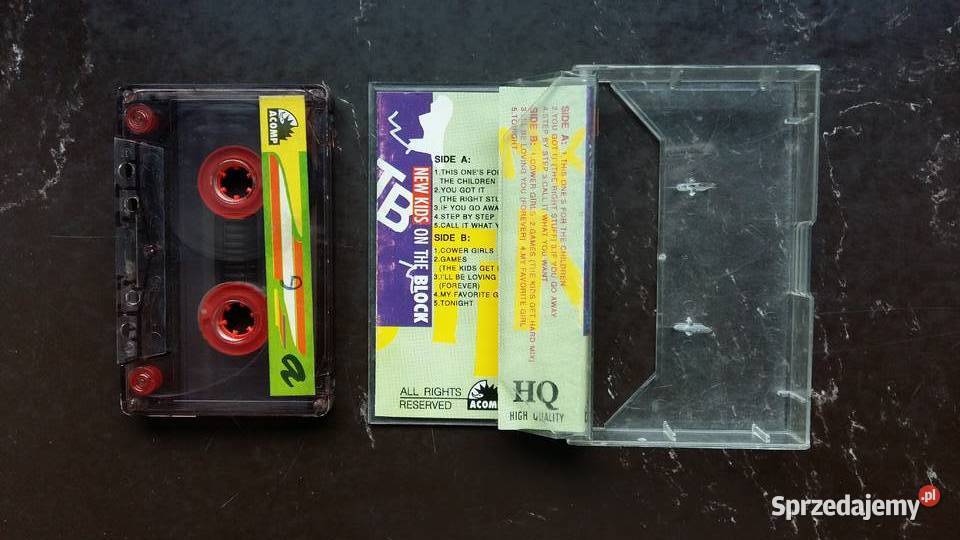 Kaseta magnetofonowa NKOTB HITS Wyd Acomp Siemiatycze