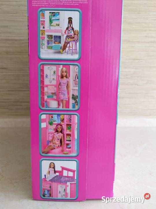 NAJTANIEJ Barbie Przytulny Domek Lalka i 3 lata+ Zabrze
