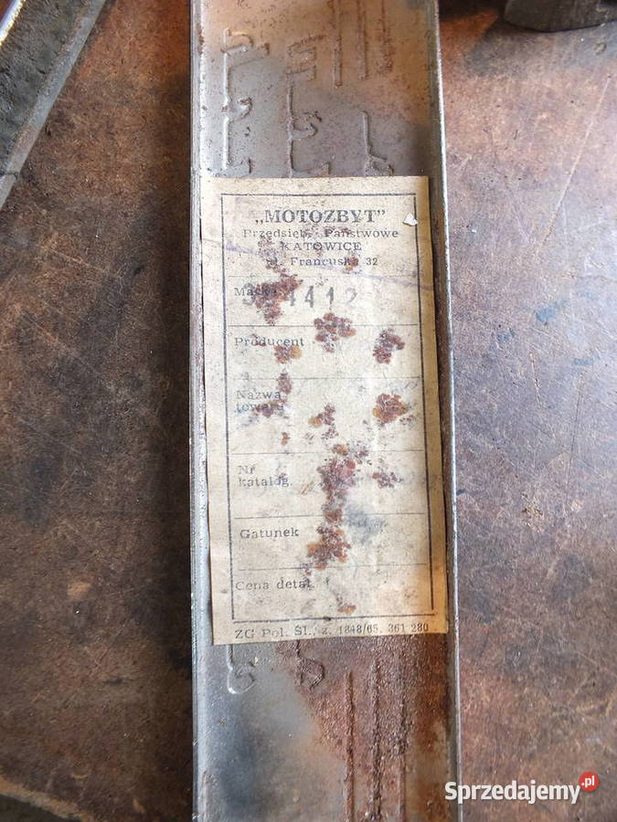 Części Warszawa Garbuska Nowe z Prl Kurier ŚLĄSK Golasowice