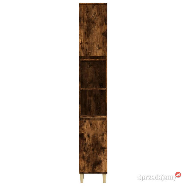 Szafka łazienkowa przydymiony dąb 30x30x190