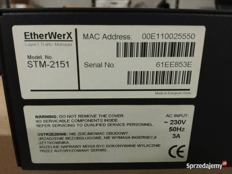 Menadżer pasma EtherWerX STM 2151 Skórzewo