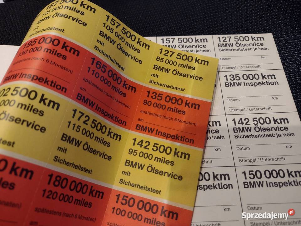 BMW 520 E12 1974 Książka Gwarancyjna Serwisowa Łódź