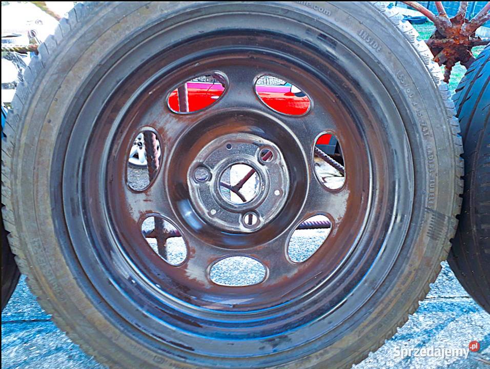Felgi do SMARTA Orginał z oponami letnimi śląskie Poraj