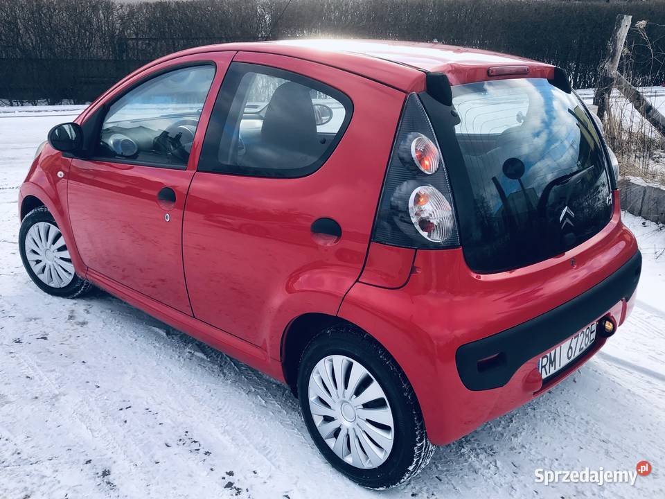 Citron C1 10 VVTi 68 5drzwi czerwień Meksykańska 163656km Przeworsk