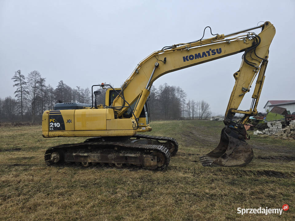 Koparka gąsienicowa KOMATSU 210LC8 2014 r 22 t mazowieckie Ciechanów sprzedam