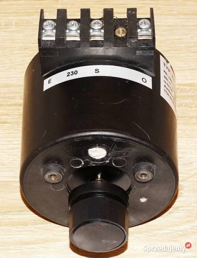 Autotransformator regulacyjny ESS 502 1230250V Pozostałe Gliwice
