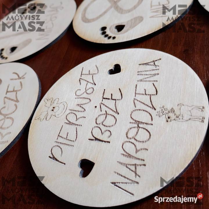 Medale Tabliczki pierwsze 12 miesięcy Święta Racot