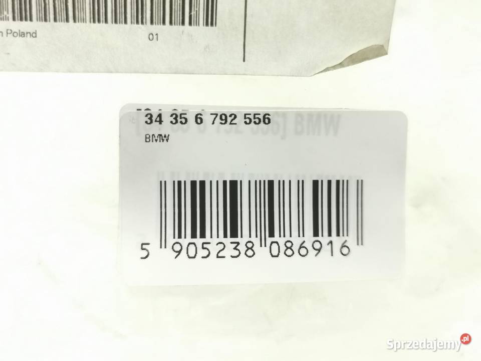 CZUJNIK ZUŻYCIA KLOCKÓW BMW E81 E90 E93 E88