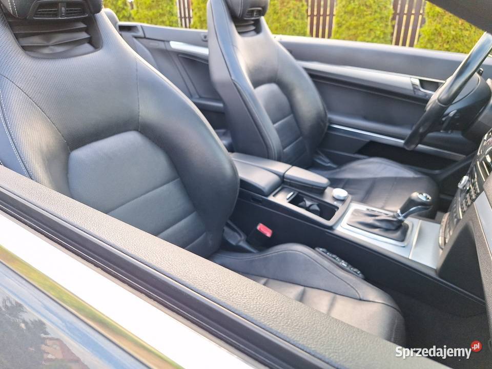 Mercedes E350 Cabrio AMG Bezwypadkowy Super stan kurtyny powietrzne Drzewica