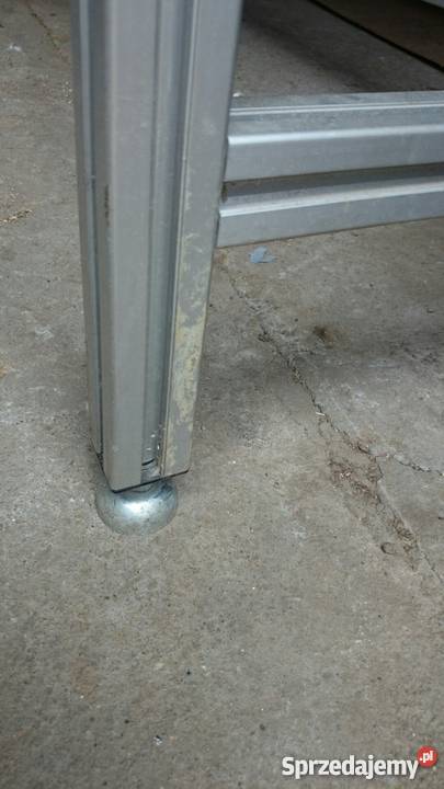 Stół roboczy na profilach aluminiowych Wrocław