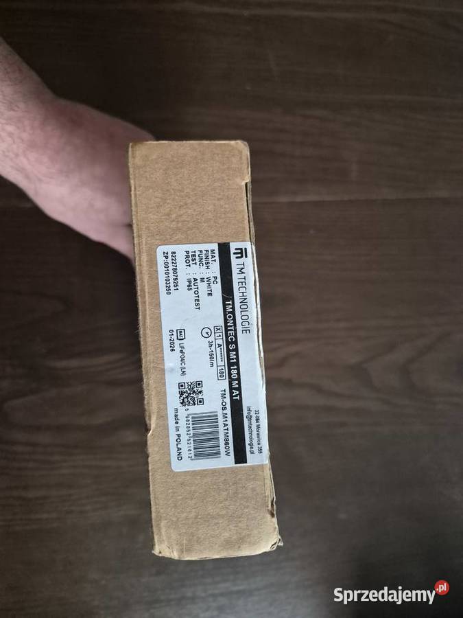 Lampa Awaryjna LED TMONTEC S M1 180 M AT IP65 Kórnik