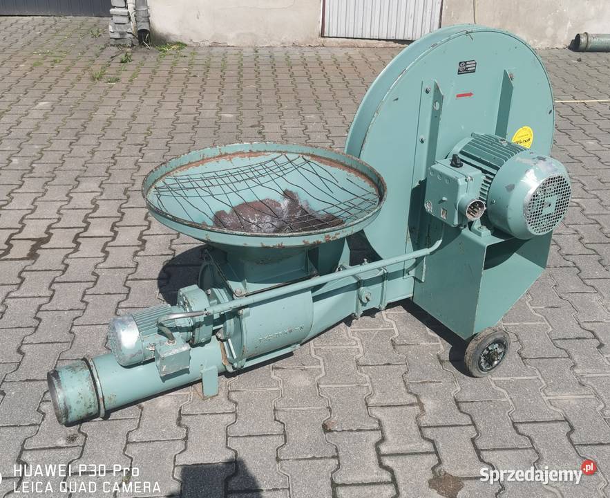 Dmuchawa do zboża Tornado 75 kW z podajnikiem sprzedam