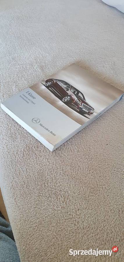 IInstrukcja obslgi mercedes E klasse limuzyna Pozostałe sprzedam