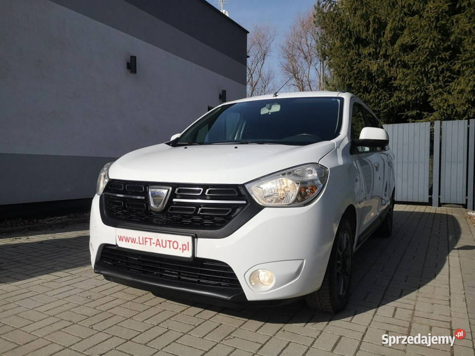 Dacia Lodgy 15DCI 109 Klimatyzacja Tempomat biały Strzegom