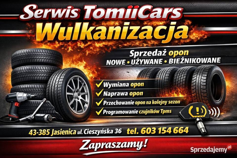 Wymiana Opon Auto Serwis Tomiicars Jasienica
