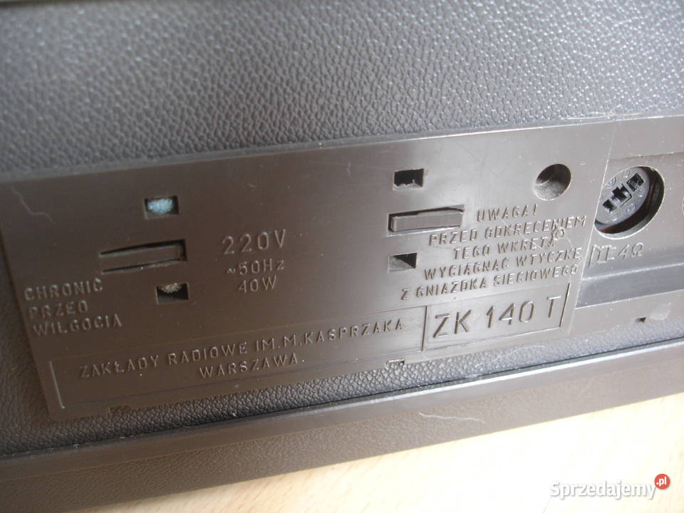 Magnetofon szpulowy UNITRA ZK140T Zielona Góra