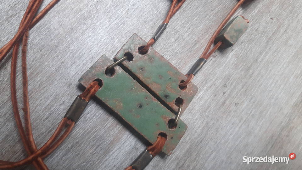 Naszyjnik ceramiczny ręcznie wykonany Otwock