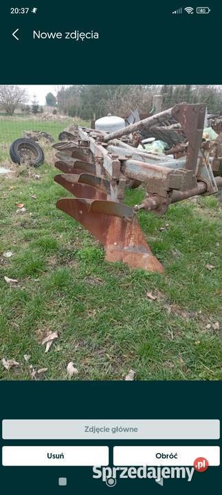 Pług 5 skib nieuszkodzony