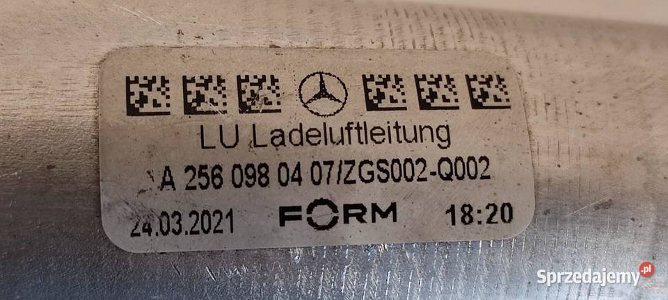 MERCEDES GLE53 W167 AMG RURA INTERCOOLERA sprzedam