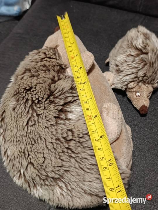 rodzina jeży pluszowa zabawka maskotka pluszak Zabawki wielkopolskie