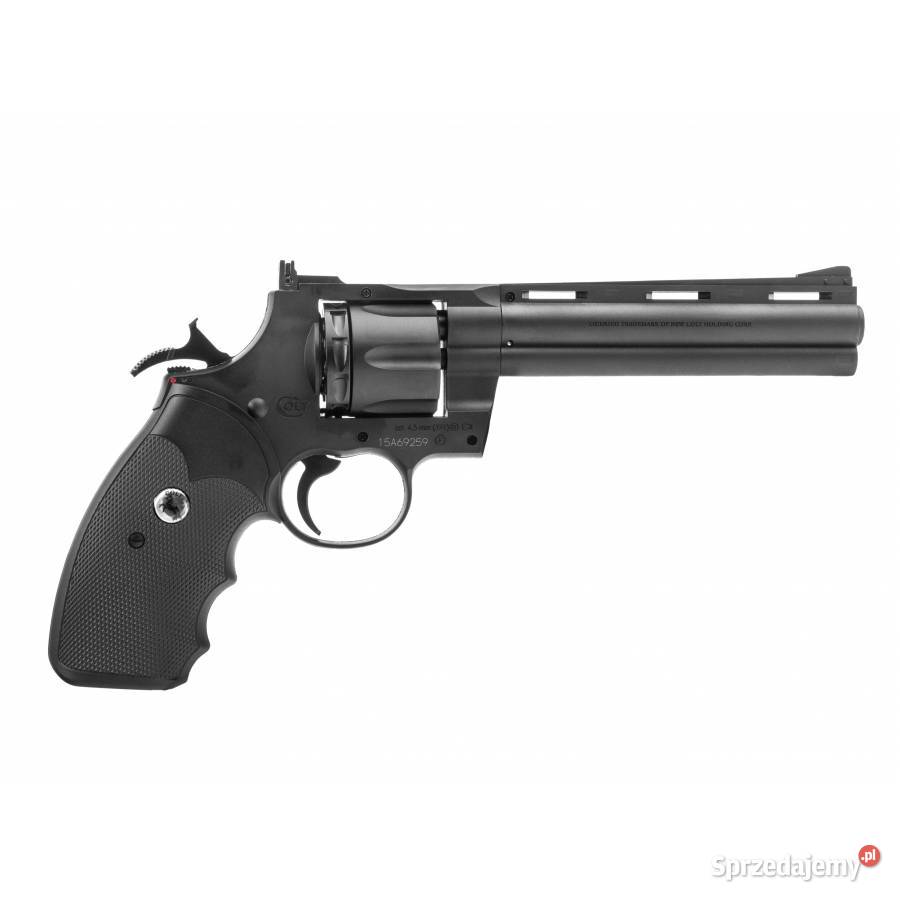 Rewolwer wiatrówka Colt Python 6 45 mm BB łódzkie