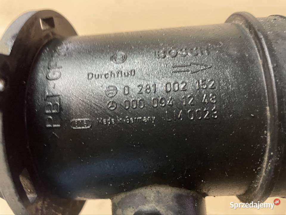 0000941248 przepływomierz 22 cdi mercedes c e Szczecin
