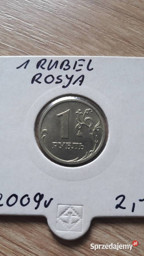 1 Rubel Rosja 2005 r2007 r2008 r2009 r2013 r sprzedam