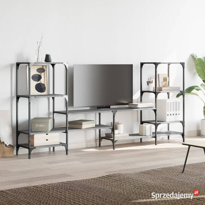 Szafka pod TV szary dąb sonoma 2065x285x95 Warszawa